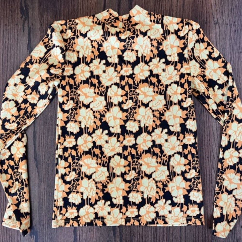 Zara Mock Neck Top